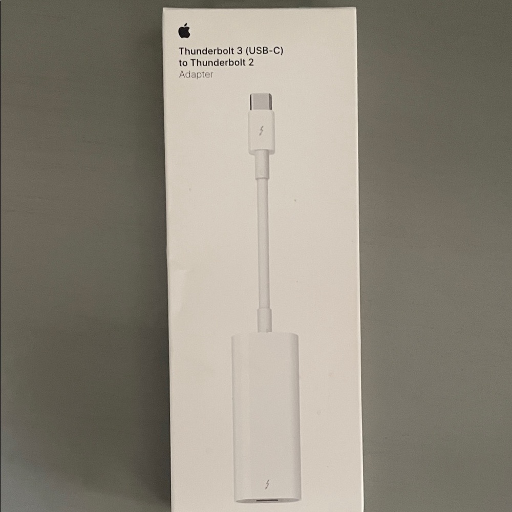 Apple Thunderbolt 3 to Thunderbolt 2 Adapter - White